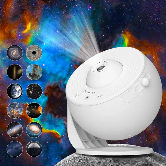 Planetarium Projector for Bedroom 13 in 1 Star Projector Galaxy Light, Ceiling Night Light Milky Way Mood Lighting with Timer