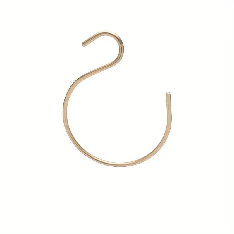 Scarf Hangers S-Shape Space Saving Pants Clothes Hangers Hangers Closet Storage Organizer for Pants Jeans Scarf Towels Hanging