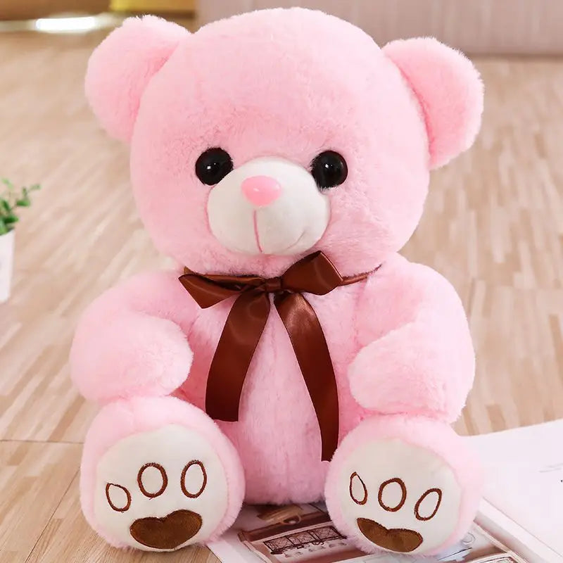 2025  Cute BIG Wholesale Sitting Bear Teddy Bear   Dolls Home Decoration Plush Toys with Bow Ties and Grabber   PP Cotton Filled