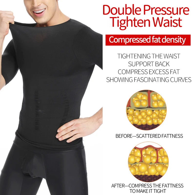 Men's Slimming Body Shaper & Waist Trainer Vest