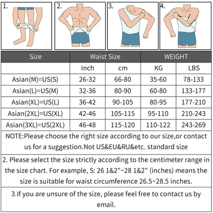 Men's Slimming Body Shaper & Waist Trainer Vest