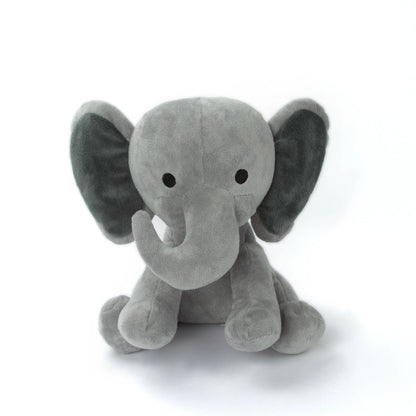 New Arrival Kids' Super Soft Plush Elephant Toy for Original Pink Grey Bowknot Stuffed Toy with PP Cotton Filling