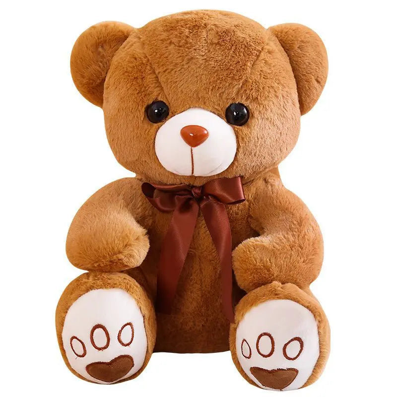 2025  Cute BIG Wholesale Sitting Bear Teddy Bear   Dolls Home Decoration Plush Toys with Bow Ties and Grabber   PP Cotton Filled