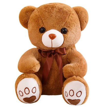 2025  Cute BIG Wholesale Sitting Bear Teddy Bear   Dolls Home Decoration Plush Toys with Bow Ties and Grabber   PP Cotton Filled