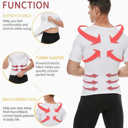 Men's Slimming Body Shaper & Waist Trainer Vest