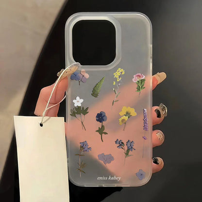 Transparent Matte Cases For iPhone 17 16 15 Case iPhone 16 Pro Max 15 14 12 11 13 Air Fundas Shockproof Cover Soft Phone Bumper