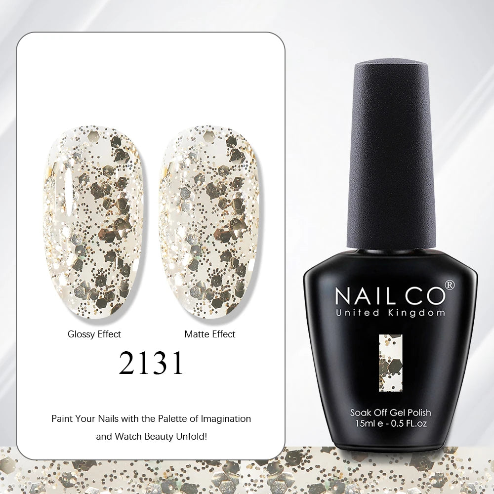 NAILCO 15ml Red Brown Color Series Gel Varnish LED Nails Art Manicure Coffee UV Gel Nail Polish Summer DIY Gellak Design Lacquer