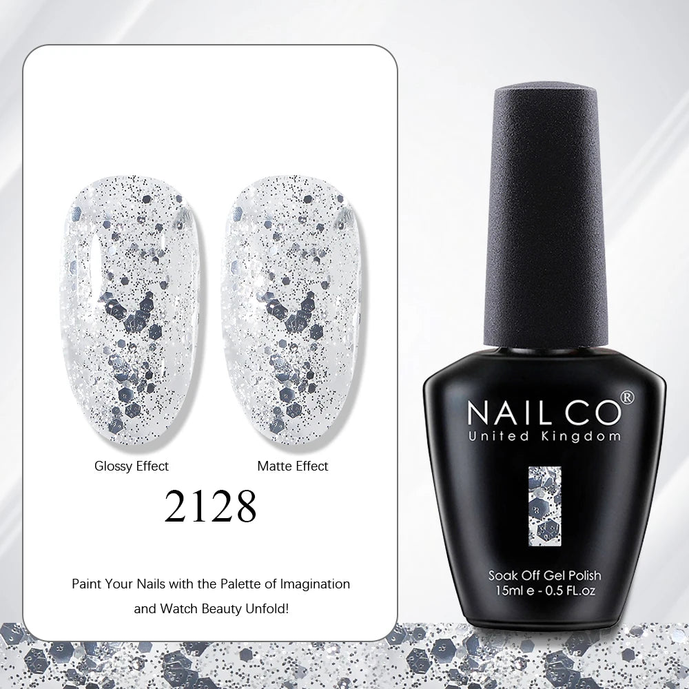 NAILCO 15ml Red Brown Color Series Gel Varnish LED Nails Art Manicure Coffee UV Gel Nail Polish Summer DIY Gellak Design Lacquer