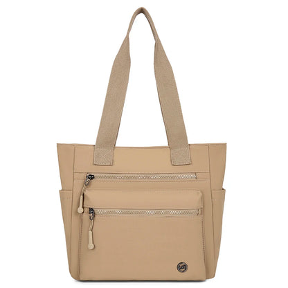 Women Tote Bag Large Capacity Waterproof Canvas Eco-friendly Shoulder Handbag Work School Travel Shopping Daily Essential