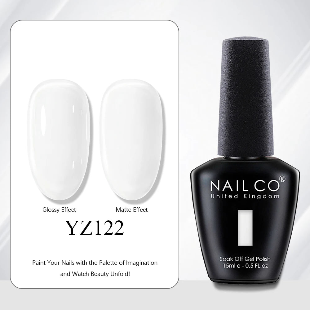 NAILCO 15ml Red Brown Color Series Gel Varnish LED Nails Art Manicure Coffee UV Gel Nail Polish Summer DIY Gellak Design Lacquer