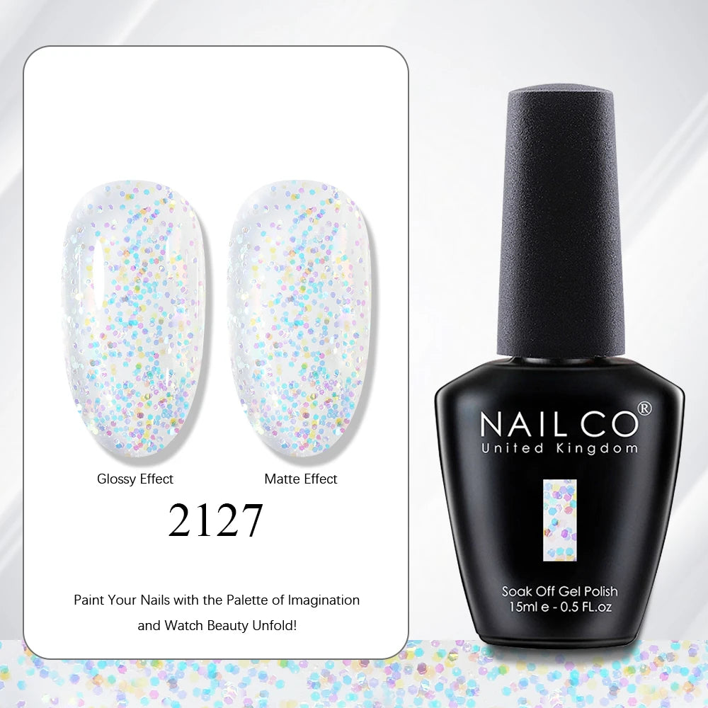 NAILCO 15ml Red Brown Color Series Gel Varnish LED Nails Art Manicure Coffee UV Gel Nail Polish Summer DIY Gellak Design Lacquer