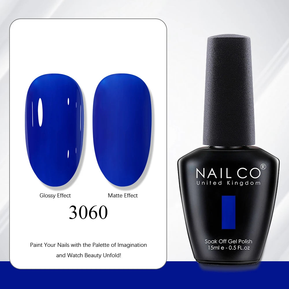 NAILCO 15ml Red Brown Color Series Gel Varnish LED Nails Art Manicure Coffee UV Gel Nail Polish Summer DIY Gellak Design Lacquer
