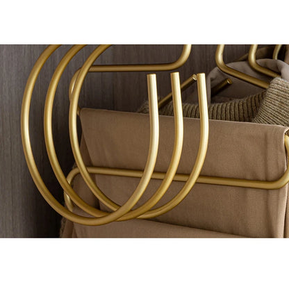 Scarf Hangers S-Shape Space Saving Pants Clothes Hangers Hangers Closet Storage Organizer for Pants Jeans Scarf Towels Hanging
