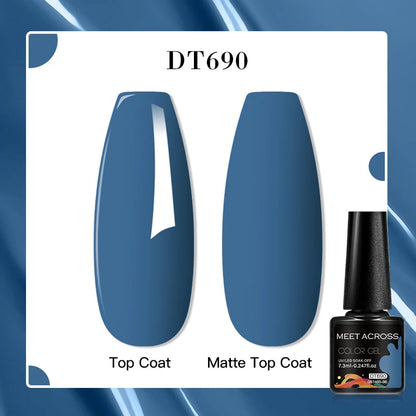 7ml Aurora Cat Magnetic Gel Nail Polish Blue Nails Sparkling Glitter Semi-Permanent Nail Art Soak Off UV Gel Varnish Manicure