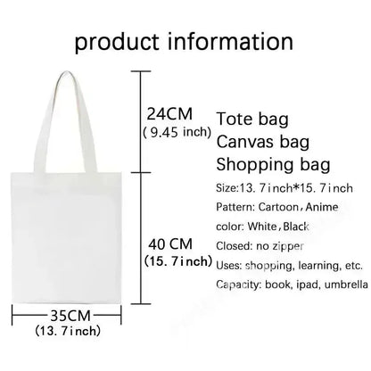 Lady Bags Cute New Handbags Leisure the Tote Bag Women's Shopping Bag Eco Shopper Beach Cloth Canvas Handbag Shoulder Foldable
