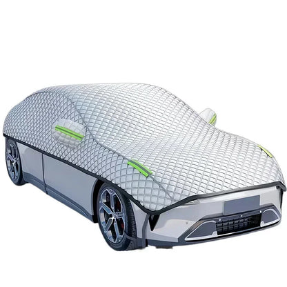 Car Anti-Hail Outdoor Full Cover Rainproof Sunproof And UV-Proof Universal Cotton Suitable For Various Harsh Weather Conditions