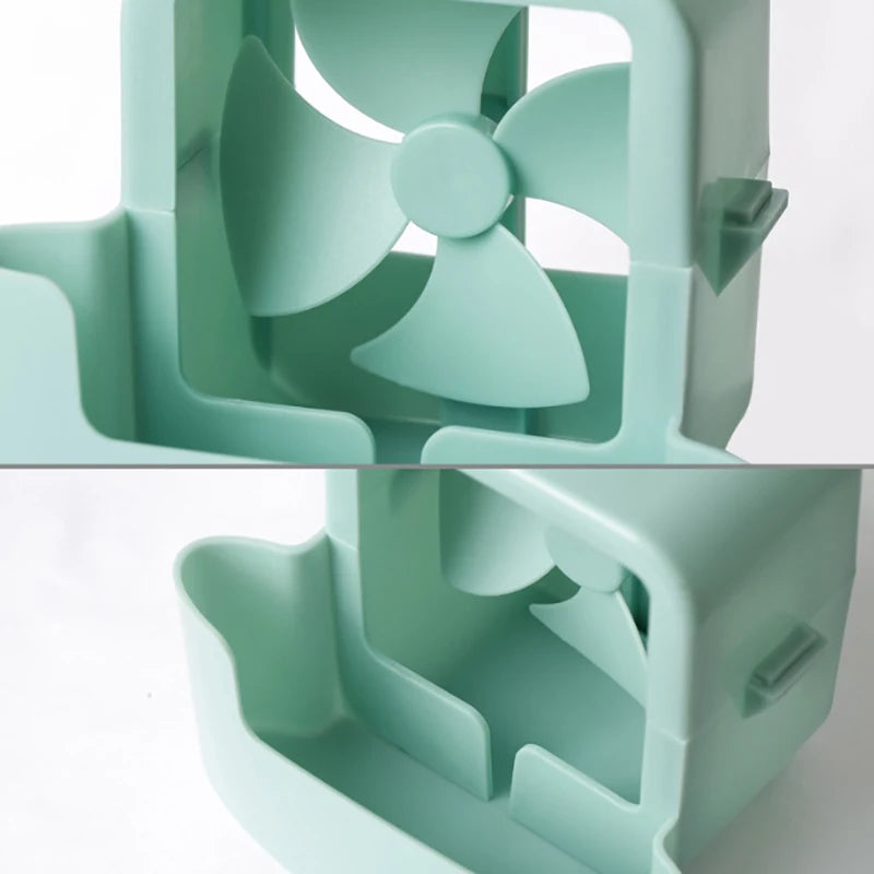 Electric Fan Cooling Storage Box Ice Storage Box Fast Cooling Portable With Hanging Hook Electric Fans Ice Holder