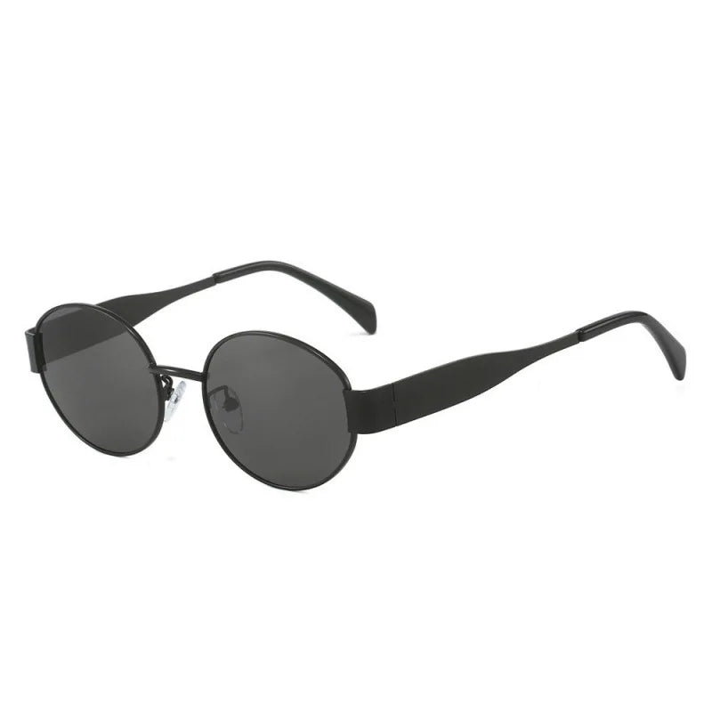 Fashion Sunglasses Men Women High End Driving Special Sun Glasses  Anti UV High Quality Metal Punk Trends Eyewear