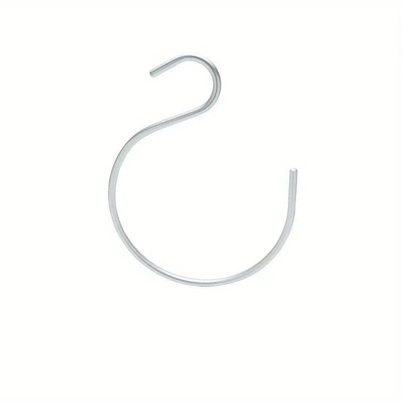 Scarf Hangers S-Shape Space Saving Pants Clothes Hangers Hangers Closet Storage Organizer for Pants Jeans Scarf Towels Hanging