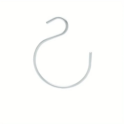 Scarf Hangers S-Shape Space Saving Pants Clothes Hangers Hangers Closet Storage Organizer for Pants Jeans Scarf Towels Hanging