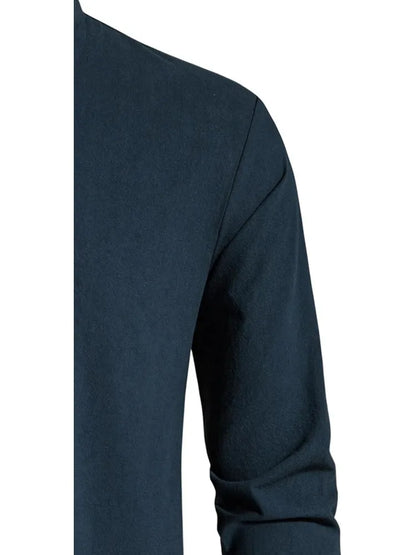 Men's Pure Cotton Retro Lace Up Shirts, Renaissance Pirate Viking Medieval Style, T-shirt for daily leisure and Halloween stage