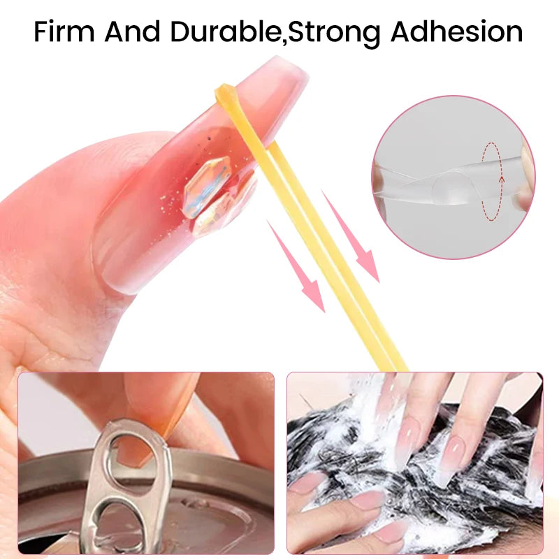 UR SUGAR 10ML Super Strong Nail Glue UV LED Glue For False Nail Tips Acrylic Nails Press On Nails Fake Nails Art Decoration