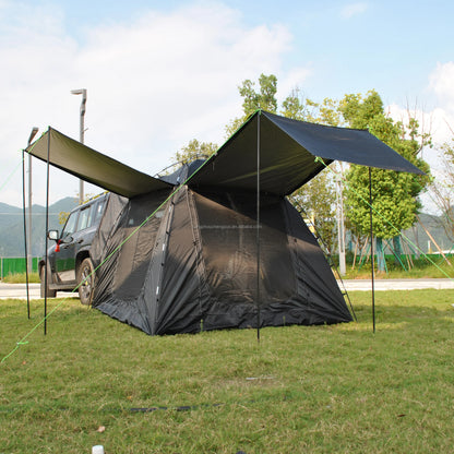 Tent for Camping, 6-Person Car Camping  Tailgate Tent for Outdoor, Easy Set up with Canopy