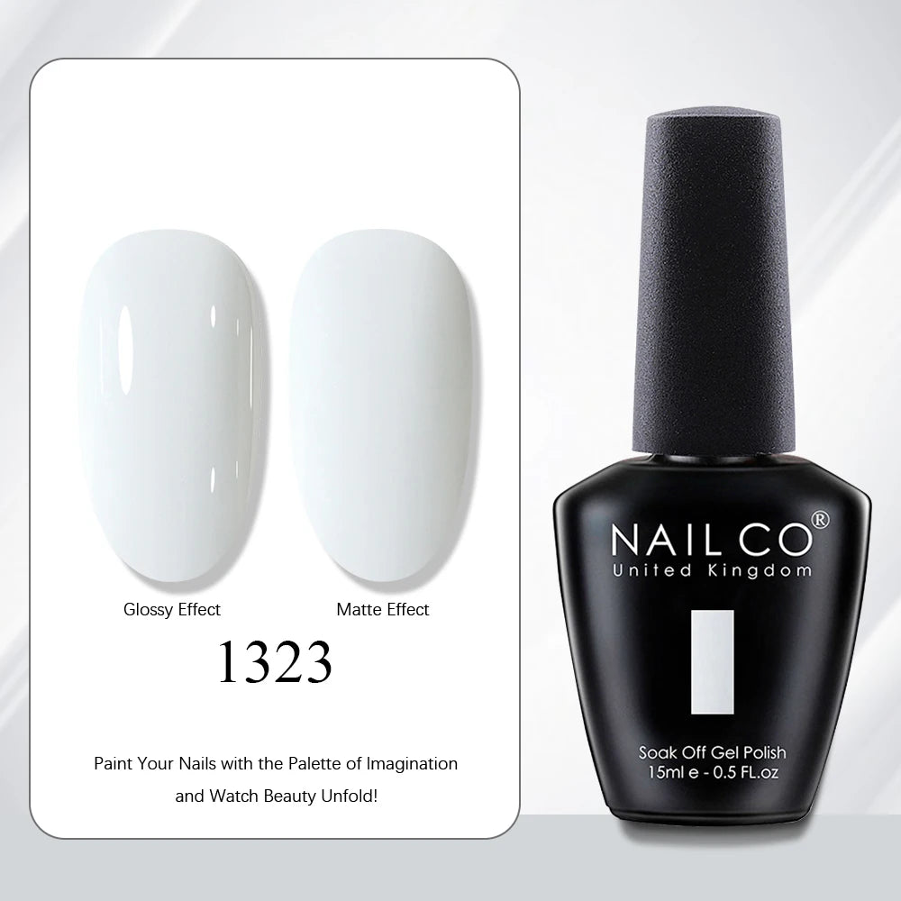 NAILCO 15ml Red Brown Color Series Gel Varnish LED Nails Art Manicure Coffee UV Gel Nail Polish Summer DIY Gellak Design Lacquer