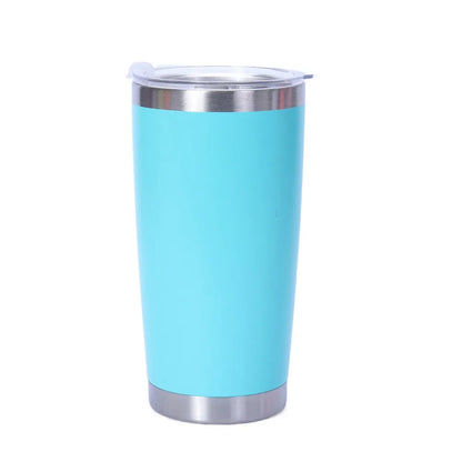 20oz Capacity Travel Insulated Tumbler Double-Walled Vacuum Insulated Vehicle Mounted Water Bottle with Lid BPA Free