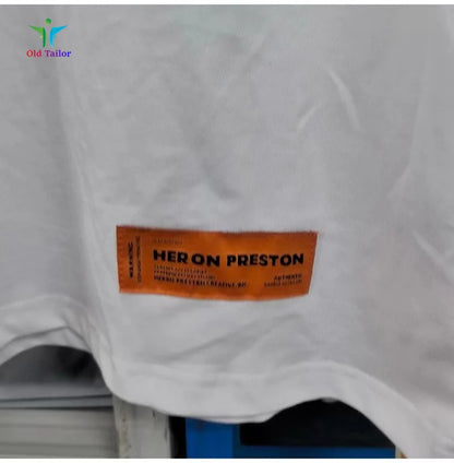 Trend Letters Embroidery High Collar Brand T-shirt Best Quality Summer Solid Colour Fashion Premium Tee Mens Womens Tops