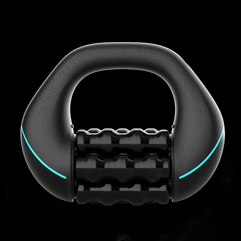 Handheld electric muscle relaxation massage roller with 3-speed strength adjustment