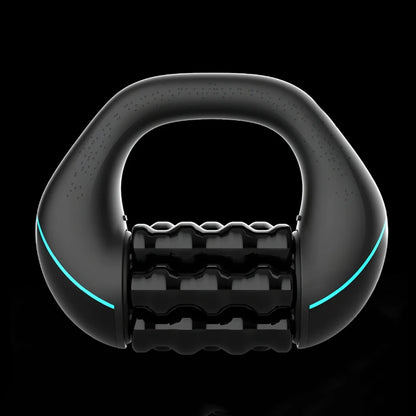 Handheld electric muscle relaxation massage roller with 3-speed strength adjustment