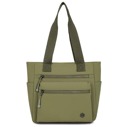 Women Tote Bag Large Capacity Waterproof Canvas Eco-friendly Shoulder Handbag Work School Travel Shopping Daily Essential