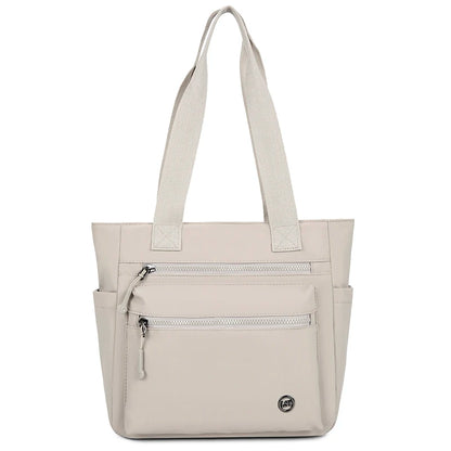 Women Tote Bag Large Capacity Waterproof Canvas Eco-friendly Shoulder Handbag Work School Travel Shopping Daily Essential