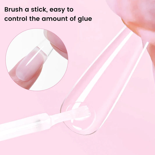UR SUGAR 10ML Super Strong Nail Glue UV LED Glue For False Nail Tips Acrylic Nails Press On Nails Fake Nails Art Decoration