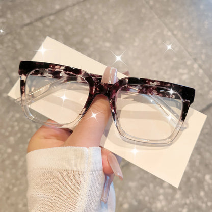 Oprah Style Reading Glasses for Women Men, Computer Square Readers with Spring Hinge, +1.0 To +4.0