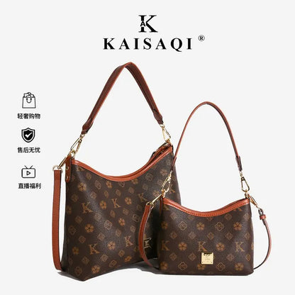 Fashionable Trendy Diaper Bag Leather Ladies Handbag Tote Shoulder Bag Crossbody Purse Commuter Solid