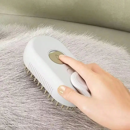 1pcs Steam Pet Brush 3-in-1 Massage Dog Steamy Brush Spray Beauty Tangled and Loose Hair Removal Cats Grooming Comb Dogs