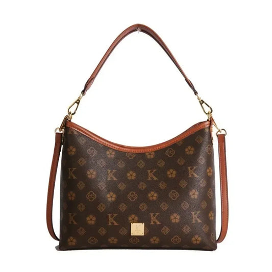 Fashionable Trendy Diaper Bag Leather Ladies Handbag Tote Shoulder Bag Crossbody Purse Commuter Solid
