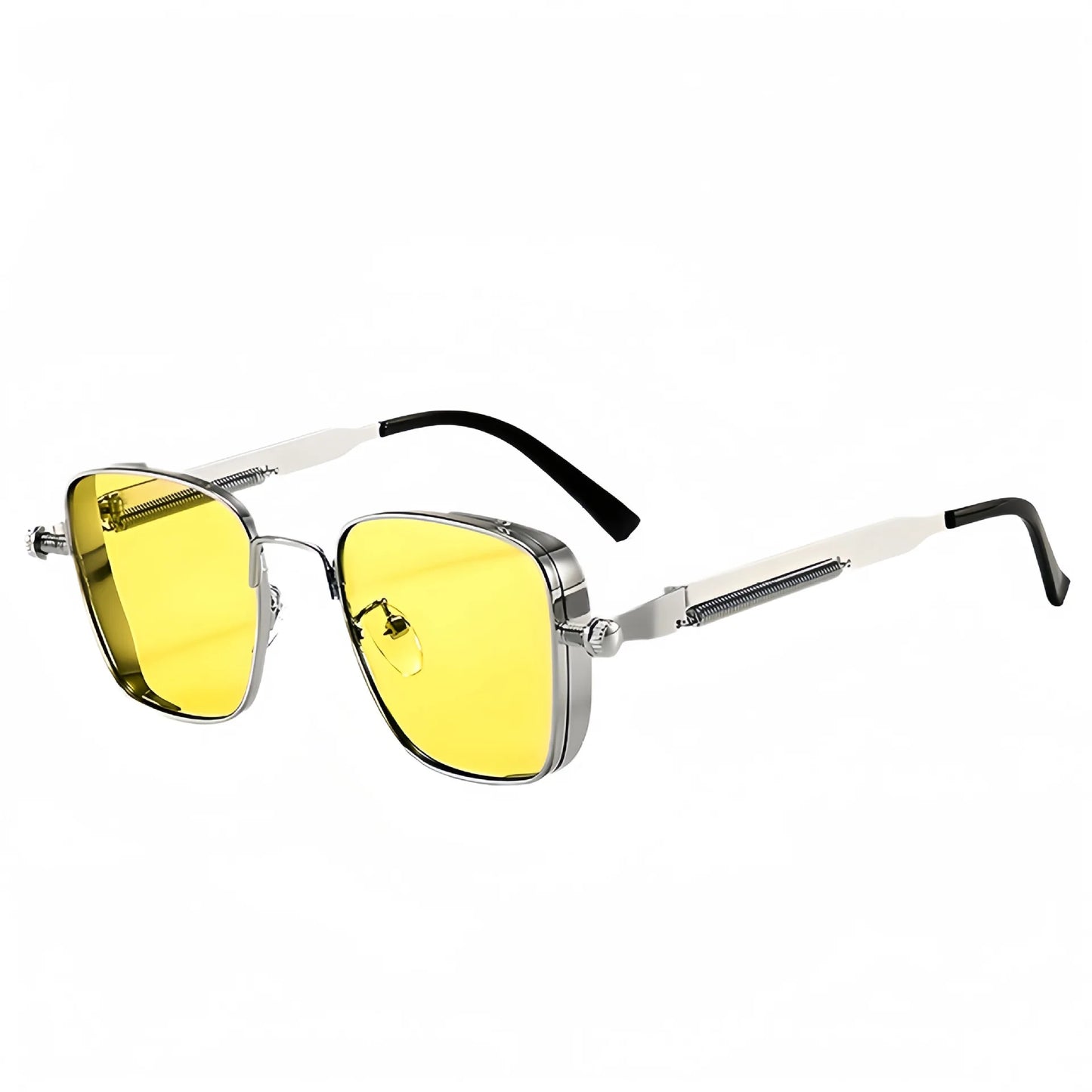 Fashion Sunglasses Men Women High End Driving Special Sun Glasses  Anti UV High Quality Metal Punk Trends Eyewear