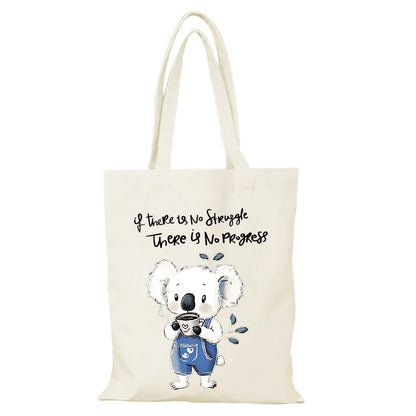Lady Bags Cute New Handbags Leisure the Tote Bag Women's Shopping Bag Eco Shopper Beach Cloth Canvas Handbag Shoulder Foldable