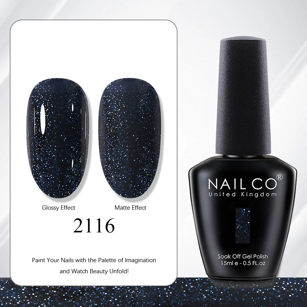 NAILCO 15ml Red Brown Color Series Gel Varnish LED Nails Art Manicure Coffee UV Gel Nail Polish Summer DIY Gellak Design Lacquer