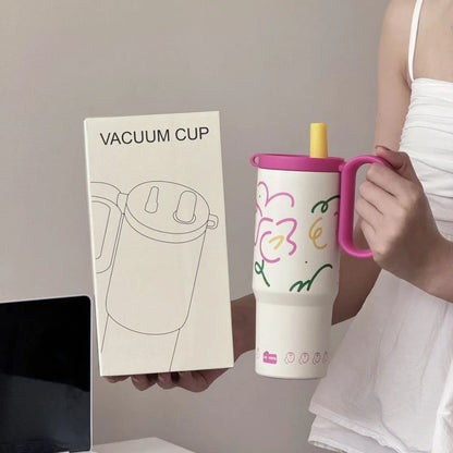 316 Stainless Steel Tumbler Large Capacity Thermal Bottle Double Vacuum Flasks Keep Cold Thermos Cup DIY Gift Mug Coffee Cup