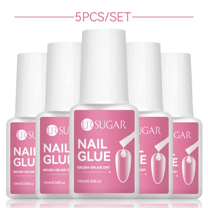 UR SUGAR 10ML Super Strong Nail Glue UV LED Glue For False Nail Tips Acrylic Nails Press On Nails Fake Nails Art Decoration