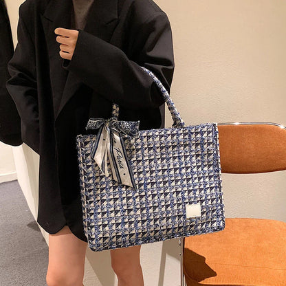 Women’s Tote Bags 2022 Trend New Mass Canvas Shoulder Bags Luxury Designer Handbags Casual Fashion Messenger Bags