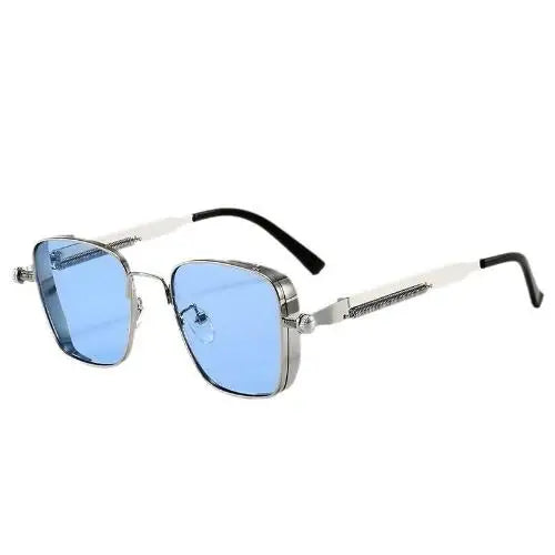 Fashion Sunglasses Men Women High End Driving Special Sun Glasses  Anti UV High Quality Metal Punk Trends Eyewear