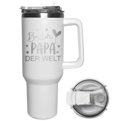40oz Insulated Stainless Steel Tumbler with Lid - Double-Walled, Reusable Water Bottle for All Seasons, Ideal Outdoor Travel Acc